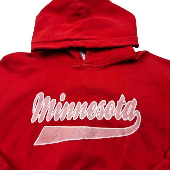 Minnesota Red Hoodie - Picture 2 of 2